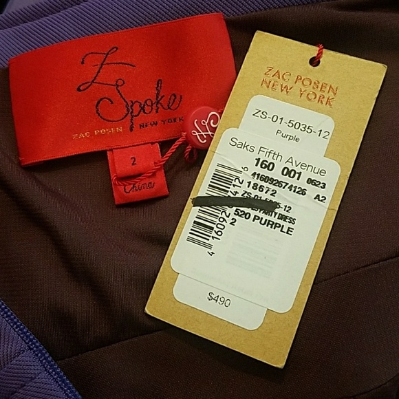 Z Spoke Zac Posen Strapless Party Dress - Picture 7 of 8